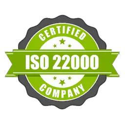 ISO 22000 Certified Company badge — Sunkem International food safety certified pest control Sri Lanka